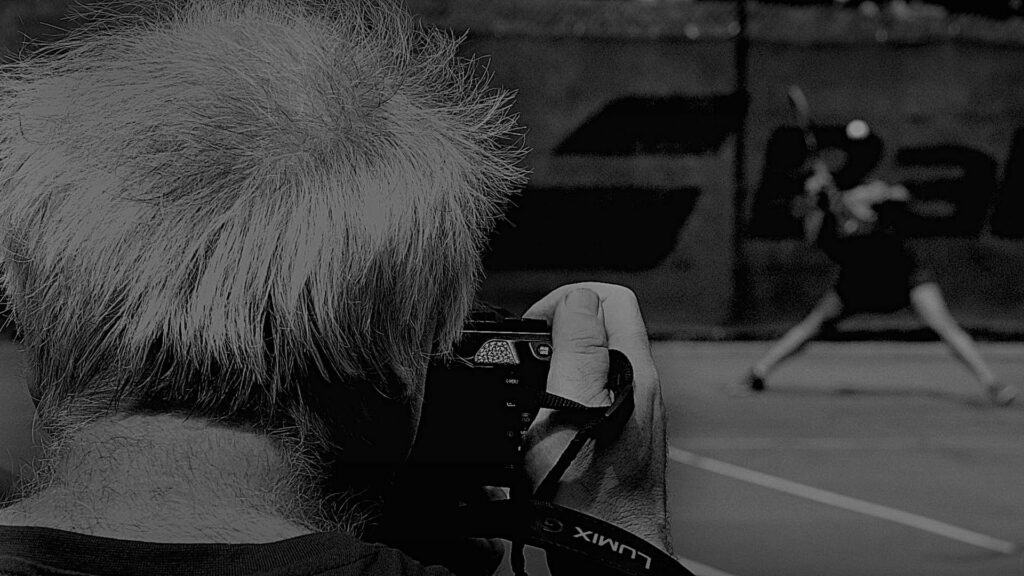 Bredeney 2017 - This colleague showed me his new Lumix camera and I was impressed.
